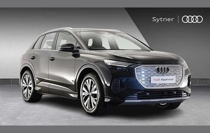 Black Used 2024 Audi Q4 e-tron Sport SUV | £32,000 - Image 1/4