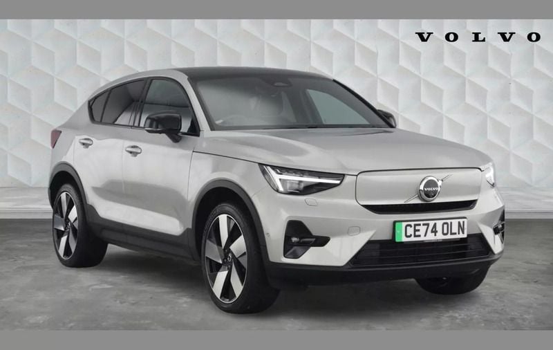 Silver Used 2024 Volvo C40 Ultimate SUV | £36,949 (Fair price) - Image 1/4