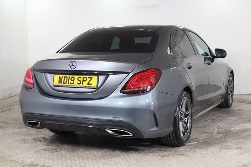 Used Mercedes C180 AMG Line Premium 2019 Grey Sedan