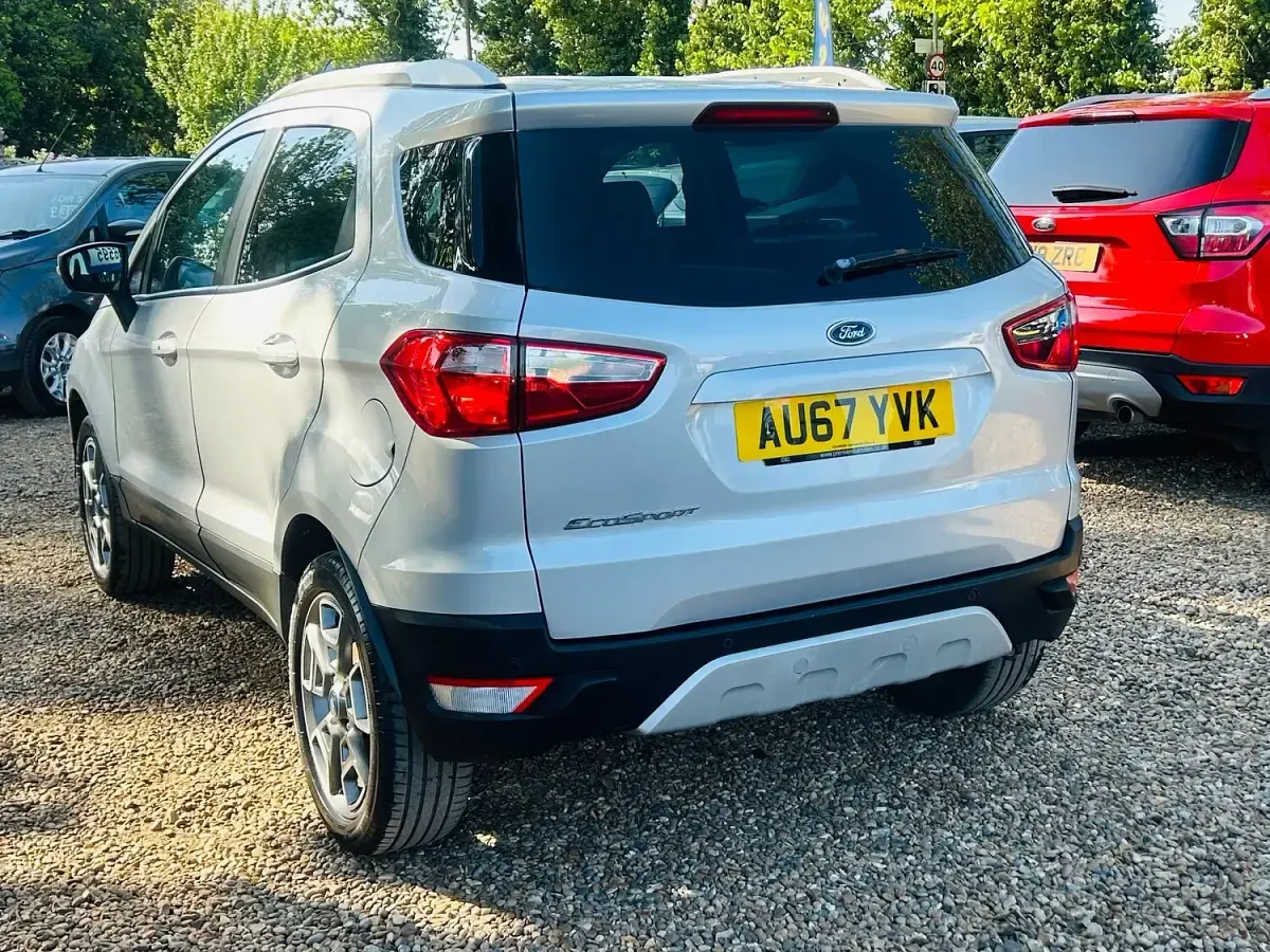 Used Ford Ecosport Titanium 95 HP (69 kW) 2017 Silver SUV