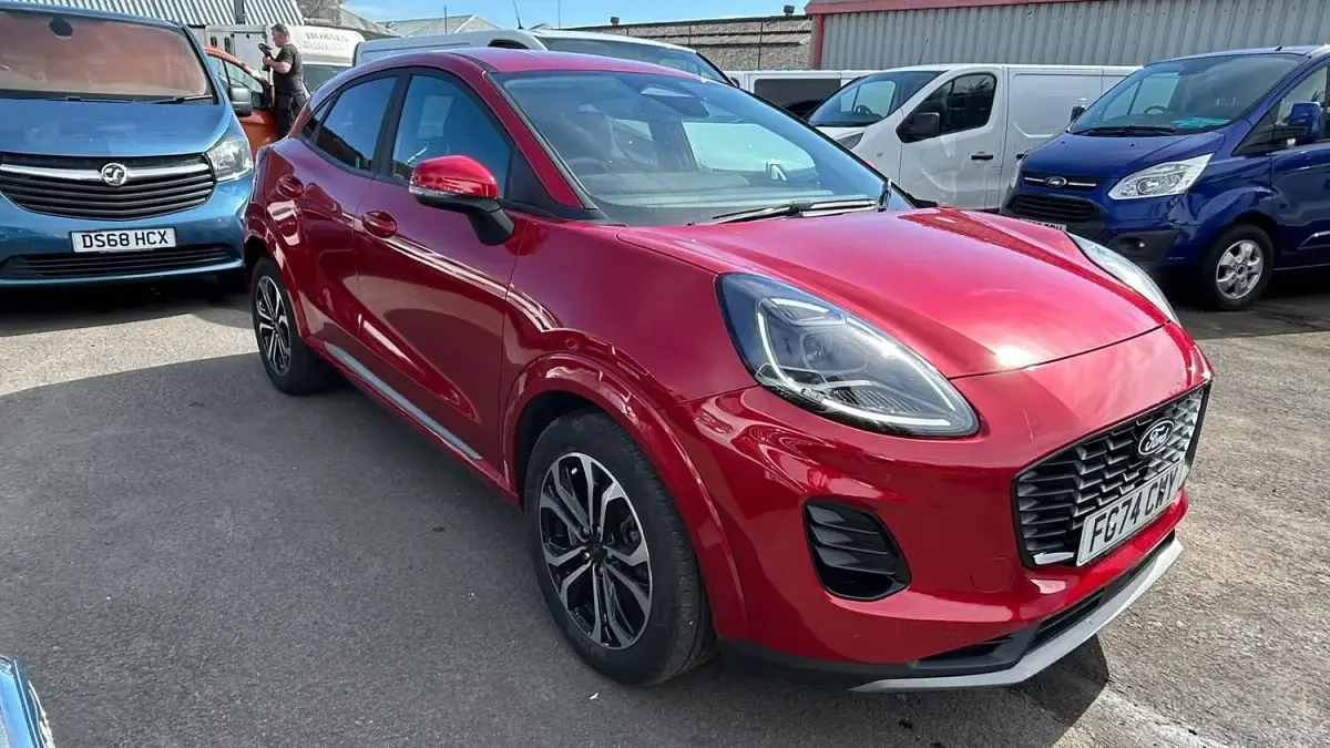 Used Ford Puma Titanium 2024 Red SUV