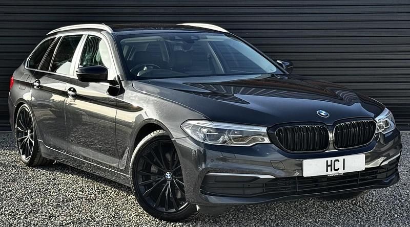 Grey Used 2017 BMW 530 Comfort Edition Estate | £17,990 (Fair price) - Image 1/4