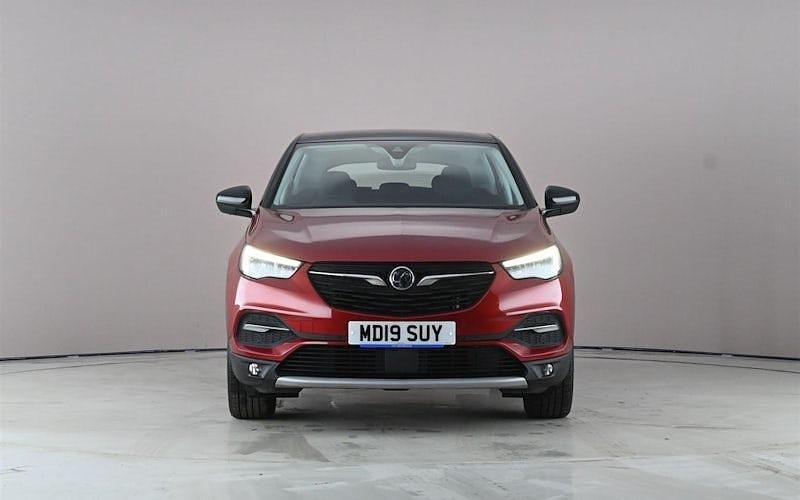 Used Vauxhall Grandland X Sport 131 HP (96 kW) 2019 Red SUV