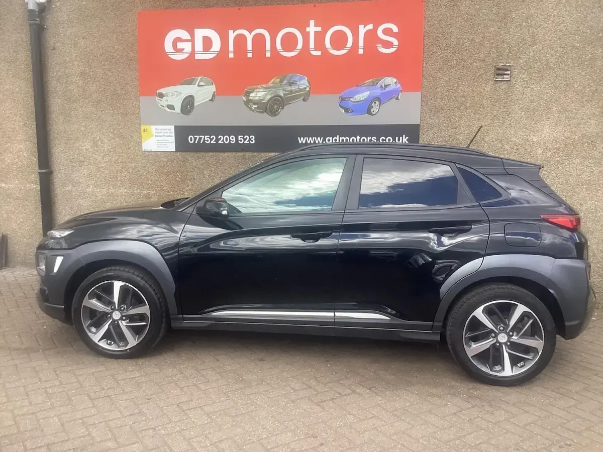 Used Hyundai Kona Premium 2018 Black SUV