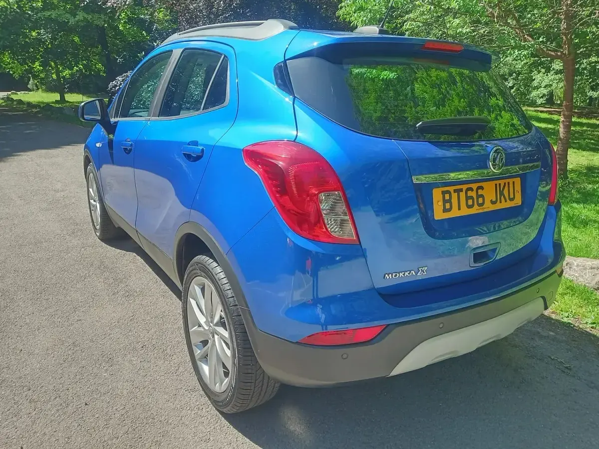 Used Vauxhall Mokka X Active 115 HP (84 kW) 2016 Blue SUV
