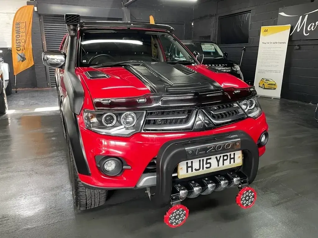 Usado Mitsubishi L200 2015 Vermelho Pickup