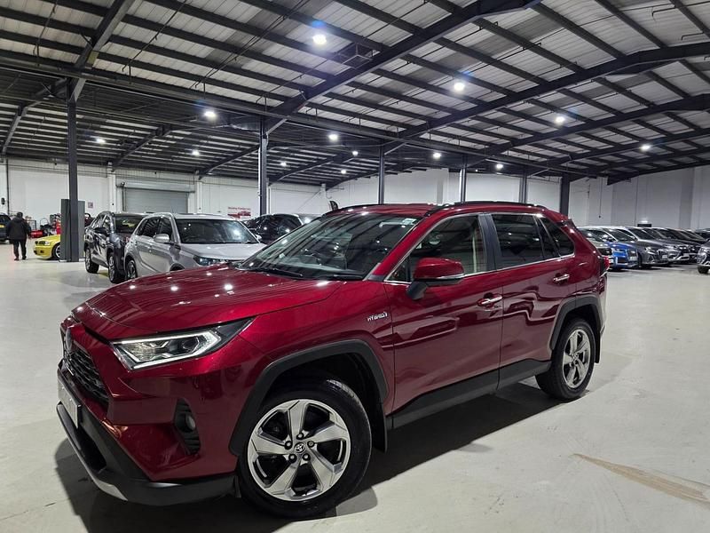 Red Used 2020 Toyota RAV4 Hybrid SUV | £16,330 (Fair price) - Image 1/4