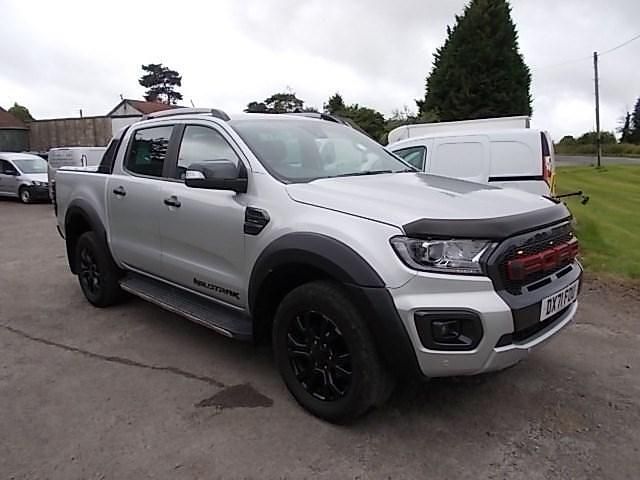 Begagnad Ford Ranger Wildtrack 2021 Silver Pickup