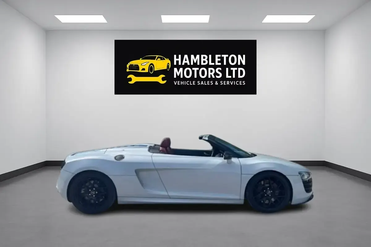 Begagnad Audi R8 Coupé Advanced 2011 Vit Sportkupé