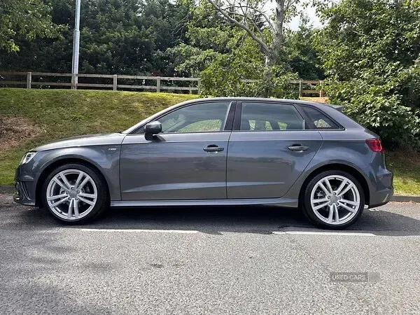 Used Audi A3 S-Line 2014 Grey Hatchback