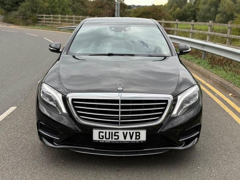 Used Mercedes S350 AMG line 258 HP (189 kW) 2015 Black Sedan