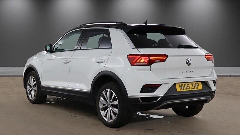 Used VW T-Roc Design 115 HP (84 kW) 2019 White SUV