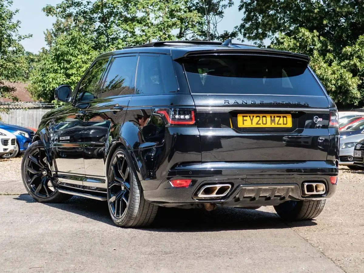 Used Land Rover Range Rover Sport SVR 567 HP (417 kW) 2020 Black SUV