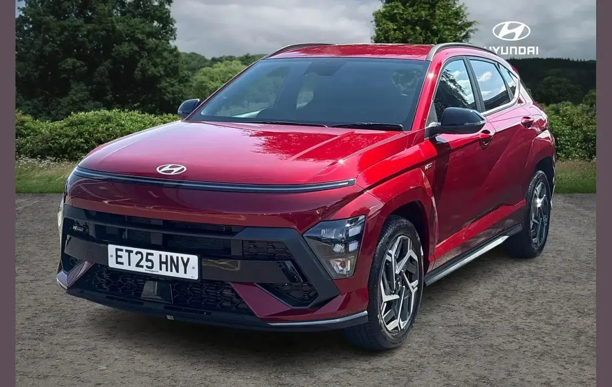 Used Hyundai Kona N Line 135 HP (99 kW) 2025 Red SUV