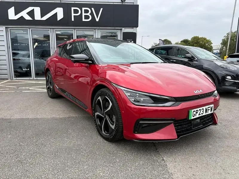Used Kia EV6 GT-Line S 166 kW (226 HP) 2023 Red SUV