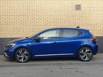 Used Renault Clio V RS Line 140 HP (102 kW) 2022 Blue Hatchback