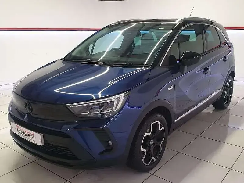Used Vauxhall Crossland Ultimate 110 HP (80 kW) 2022 Blue SUV
