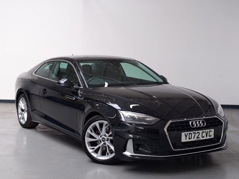 Black Used 2022 Audi A5 Sport Coupe | £23,498 (Good price) - Image 1/4