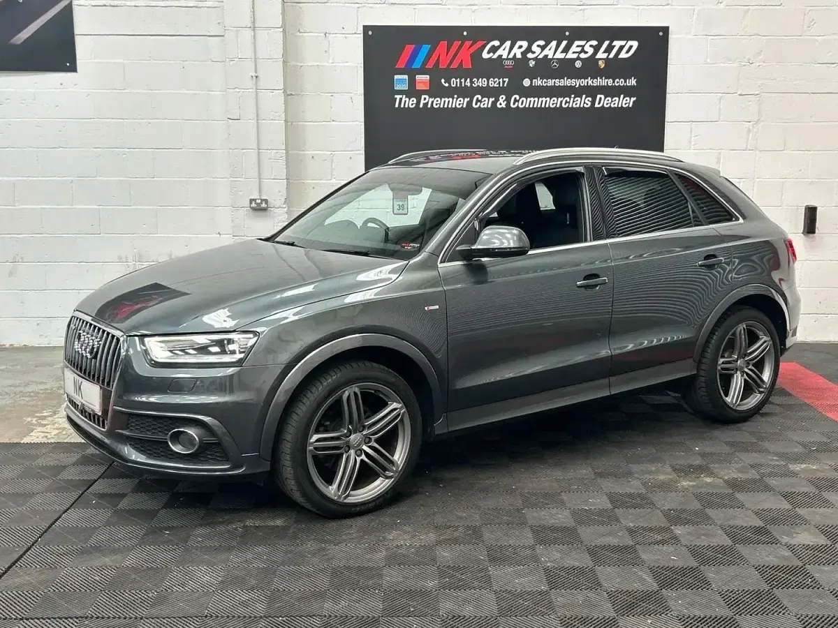Used Audi Q3 S-Line 177 HP (130 kW) 2014 Grey SUV