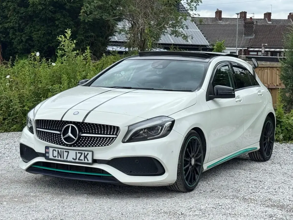 Used Mercedes A220 Premium 177 HP (130 kW) 2017 White Hatchback