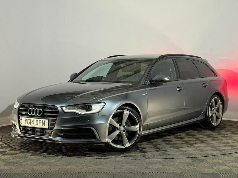 Used Audi A6 Black Edition 245 HP (180 kW) 2014 Grey Estate