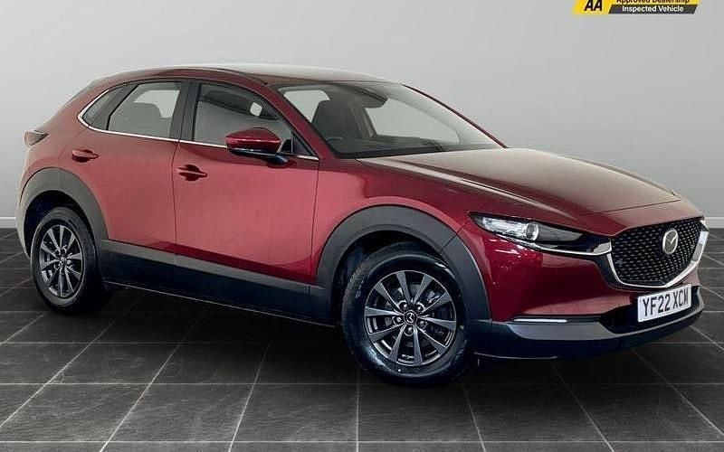 Red Used 2022 Mazda CX-30 SUV | £14,195 (Good price) - Image 1/2
