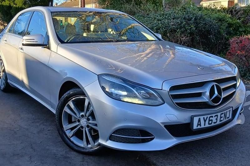 Silver Used 2013 Mercedes E220 SE Sedan | £7,395 (Fair price) - Image 1/1
