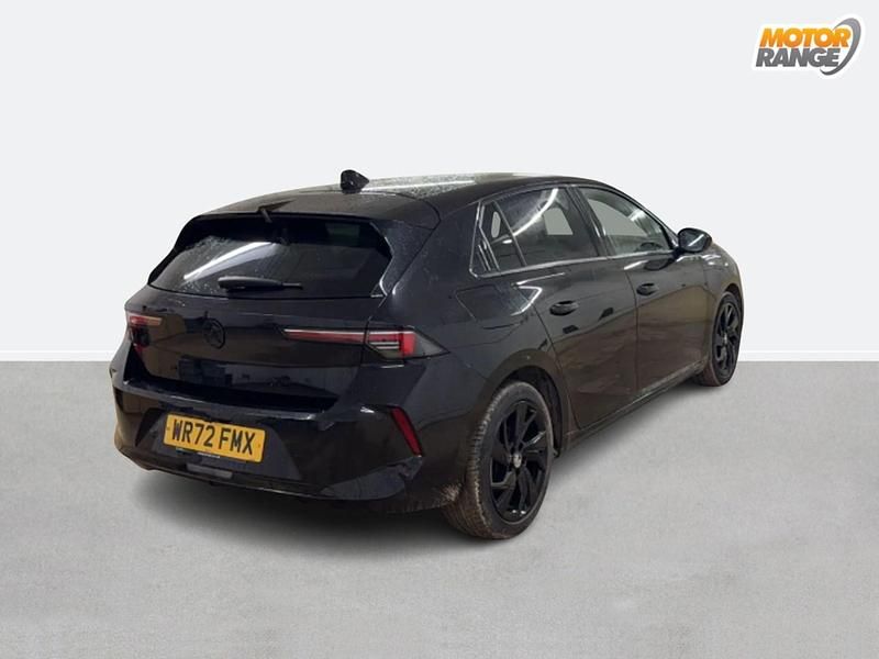 Used Vauxhall Astra GS Line 130 HP (95 kW) 2022 Black Hatchback