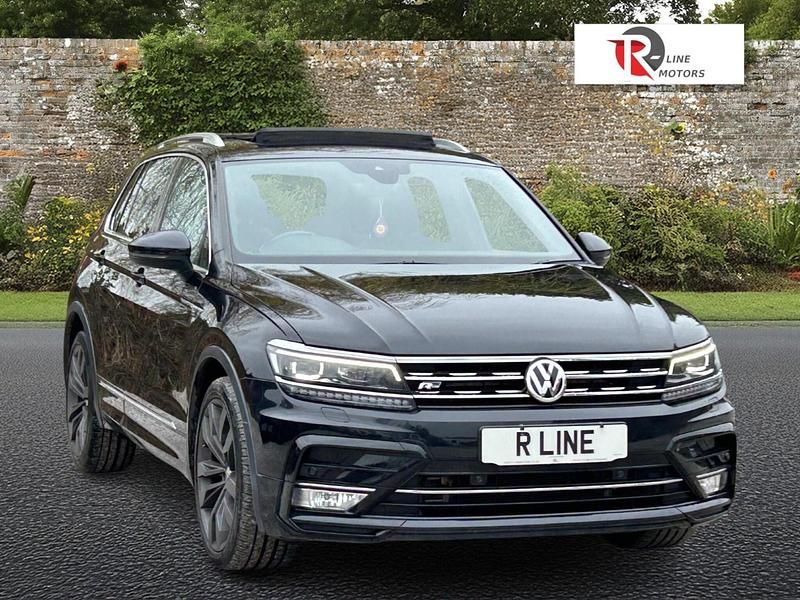 Used VW Tiguan R-line 150 HP (110 kW) 2017 Black SUV