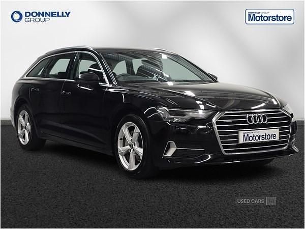 Black Used 2022 Audi A6 Sport Estate | £24,990 (Good price) - Image 1/4