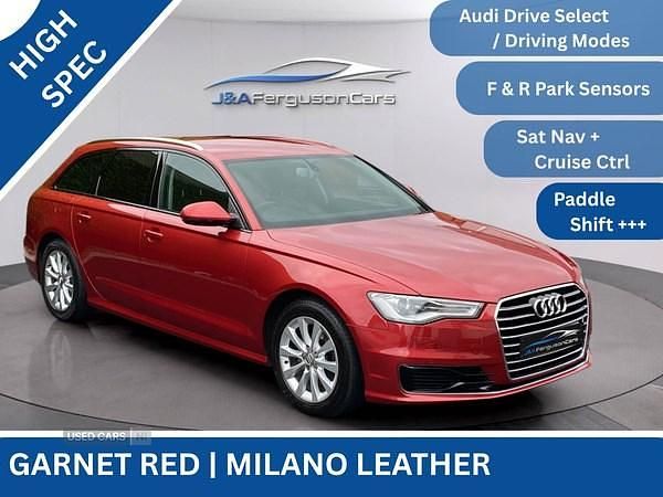 Red Used 2015 Audi A6 Advanced Estate | £9,999 (Fair price) - Image 1/4