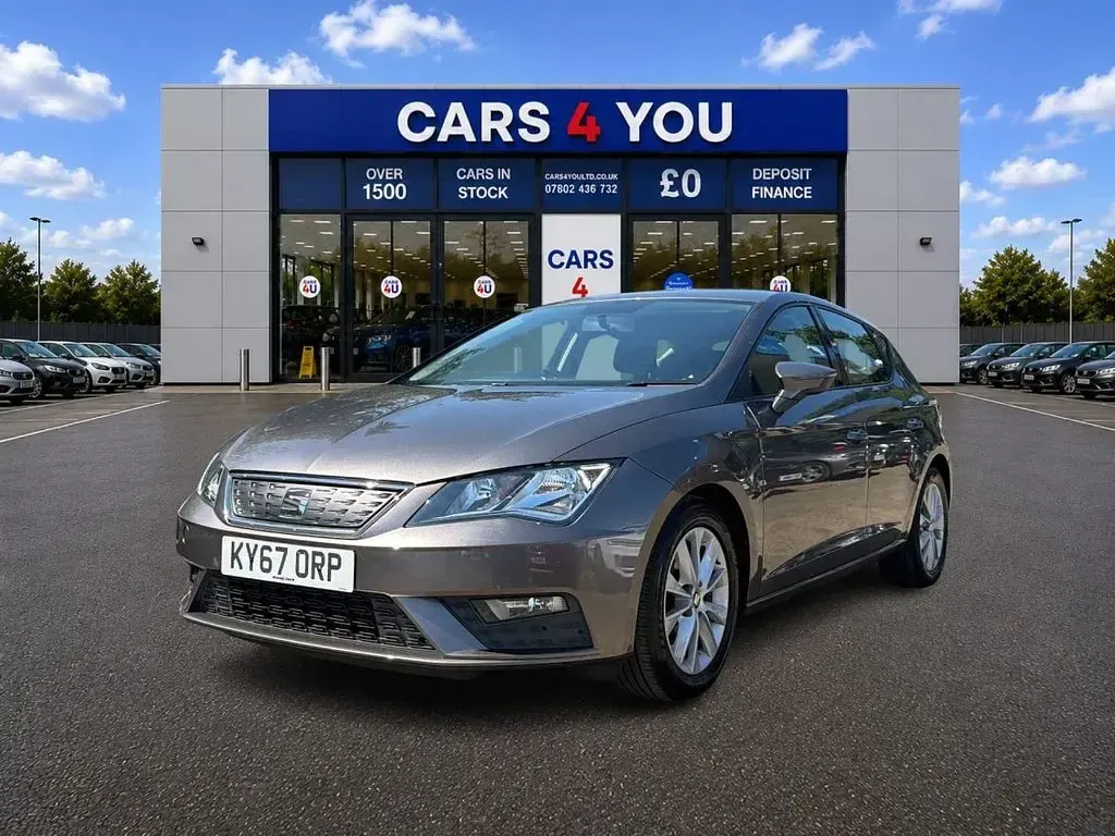 Used Seat Leon Ecomotive 115 HP (84 kW) 2017 Grey Hatchback