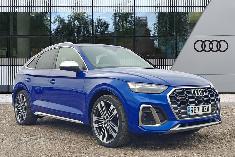 Blue Used 2021 Audi SQ5 Comfort SUV | £40,490 (A bit pricey) - Image 1/4