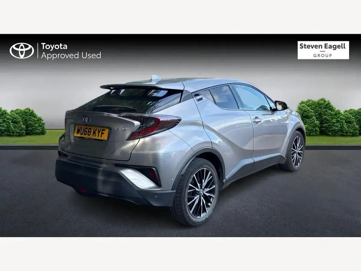 Used Toyota C-HR 122 HP (89 kW) 2018 Silver SUV