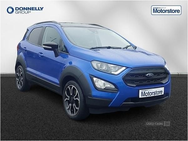 Blue Used 2022 Ford Ecosport Active SUV | £12,495 (Fair price) - Image 1/4