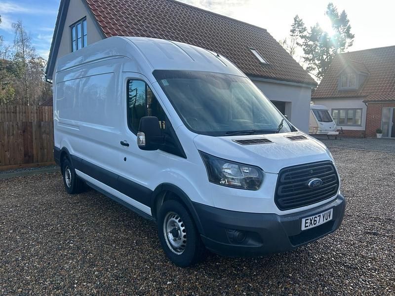 Used Ford Transit 130 HP (95 kW) 2017 White Van
