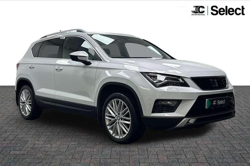 White Used 2017 Seat Ateca XCELLENCE SUV | £11,300 (Fair price) - Image 1/4
