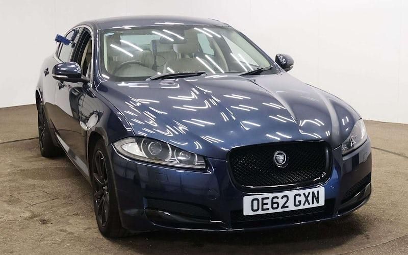 Blue Used 2013 Jaguar XF Premium Luxury Sedan | £4,750 (Fair price) - Image 1/4