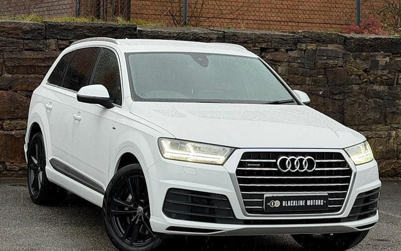 Used 2018 Audi Q7 S-Line SUV | £16,995 (Good price) - Image 1/4
