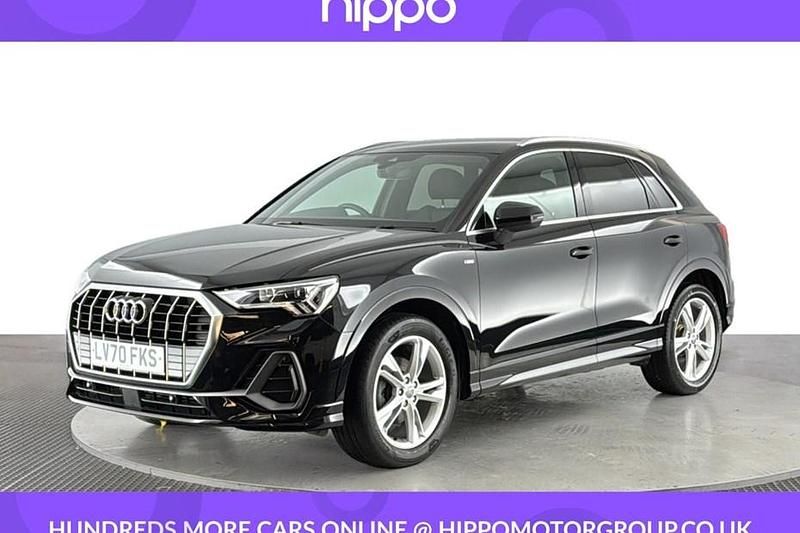 Black Used 2020 Audi Q3 S-Line SUV | £23,970 (Good price) - Image 1/1