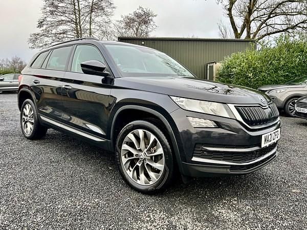 Used Skoda Kodiaq SE Drive 150 HP (110 kW) 2021 Black SUV