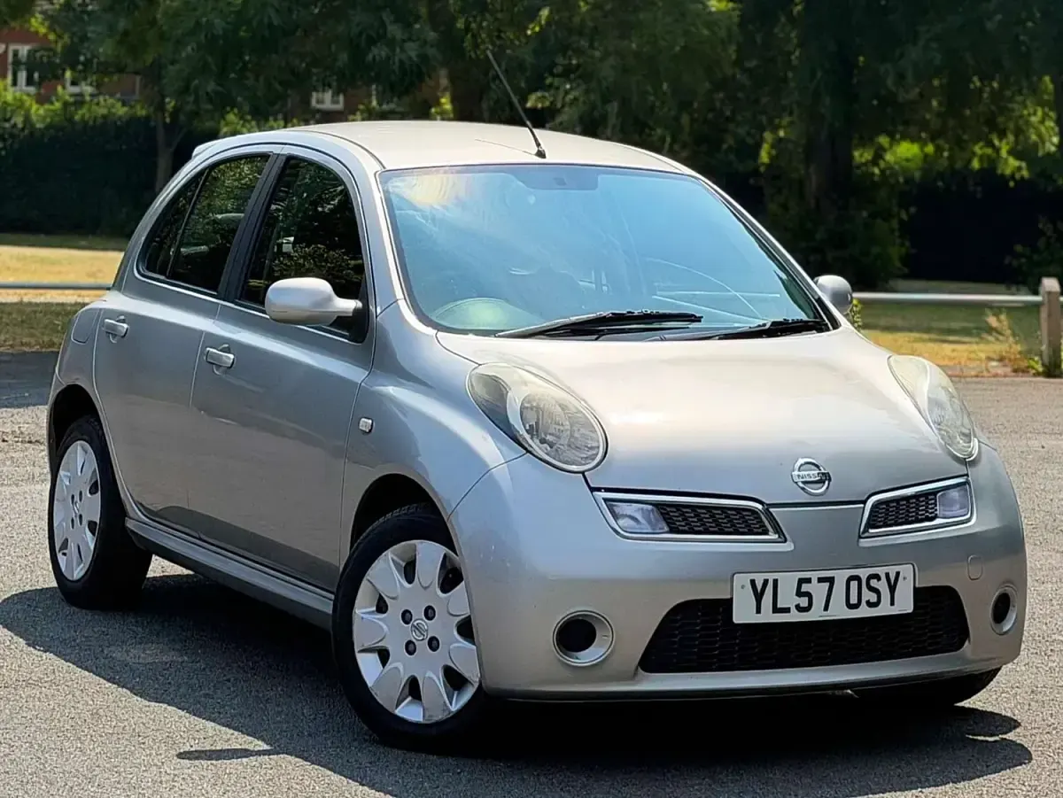 Used Nissan Micra Acenta 80 HP (58 kW) 2008 Silver Hatchback