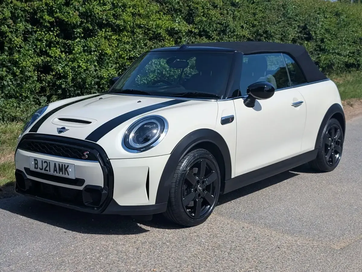 Used Mini Cooper S Cabriolet Classic 2021 White Cabriolet
