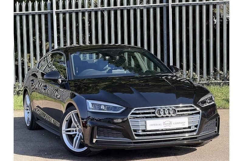 Used Audi A5 S-Line 190 HP (139 kW) 2020 Black Coupe