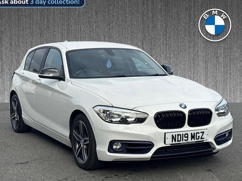 White Used 2019 BMW 118 Sport Line Hatchback | £11,299 (Good price) - Image 1/4