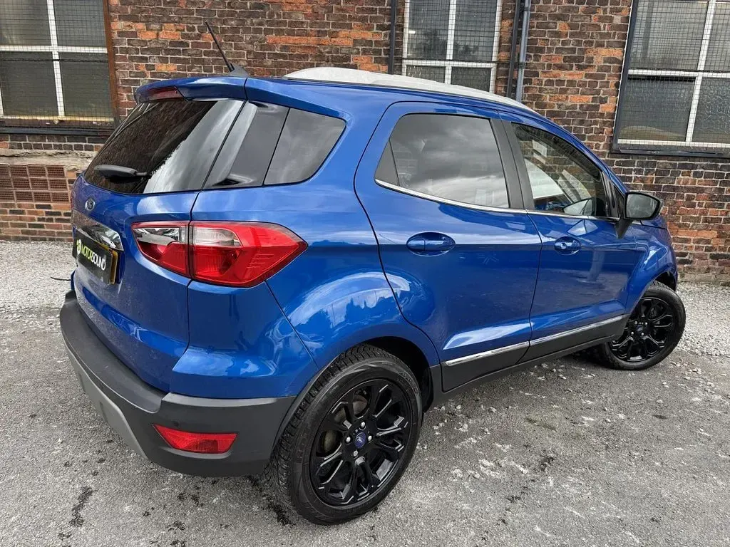 Used Ford Ecosport Titanium 125 HP (91 kW) 2019 Blue SUV