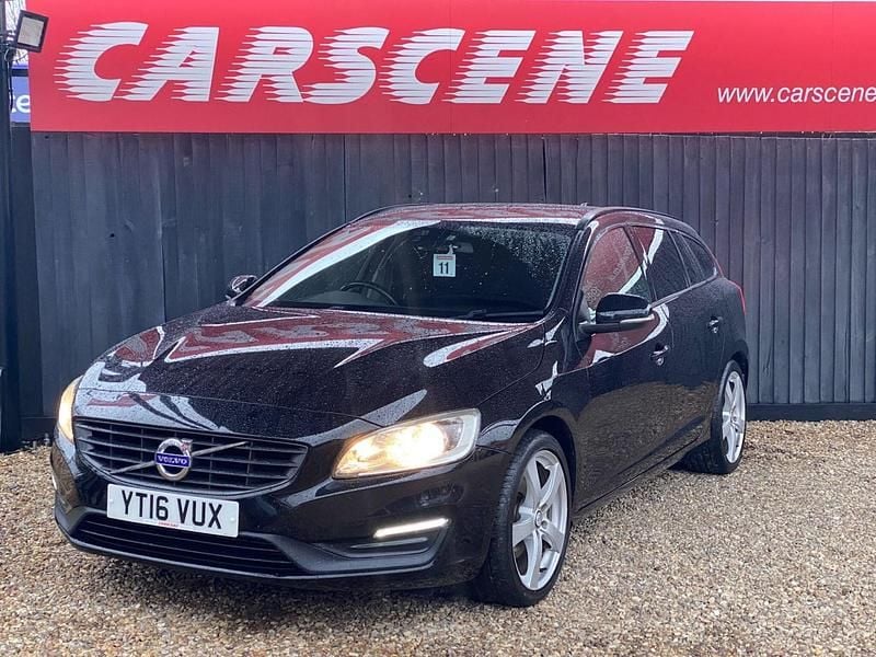 Black Used 2016 Volvo V60 Business Edition Estate | £7,699 (Fair price) - Image 1/3