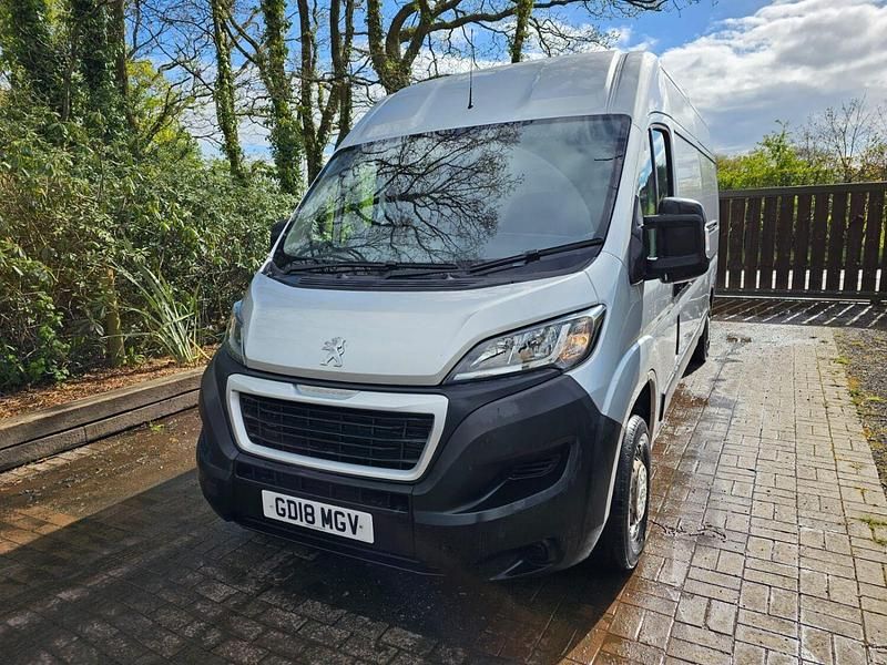 Silver Used 2018 Peugeot Boxer Van | £7,595 (Good price) - Image 1/4