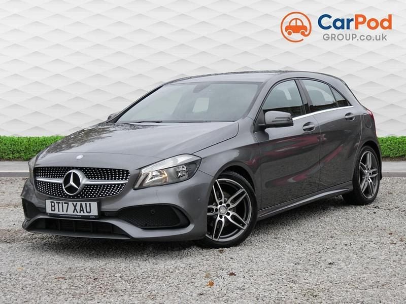 Grey Used 2017 Mercedes A200 Executive Hatchback | £12,990 (Fair price) - Image 1/3