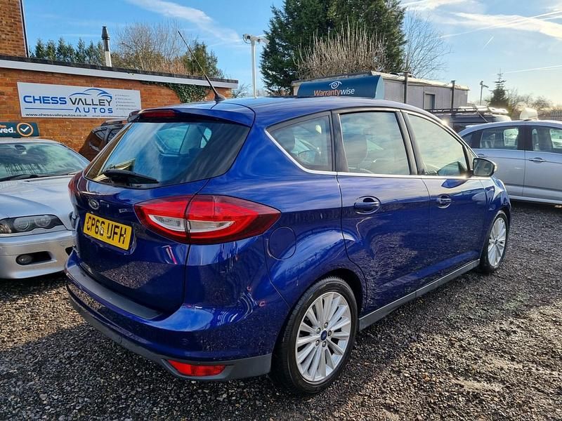 Used Ford C-MAX Titanium 120 HP (88 kW) 2017 Blue MPV